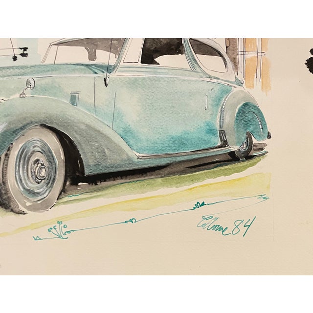 Robert Colborne (1931-2002) . Signed and dated lower right, estate stamp on the back. Colborne published Lake Michigan...