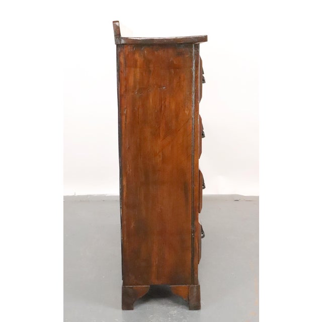 19th Century Pine & Black Walnut Apothecary Cabinet For Sale - Image 13 of 14