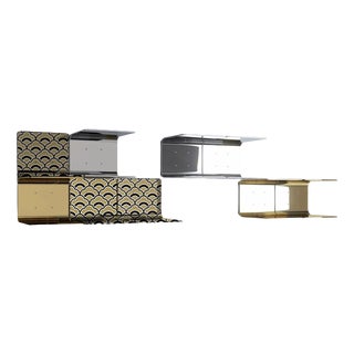Brickel C Shelf in Powder-Coated Aluminum by Altreforme For Sale