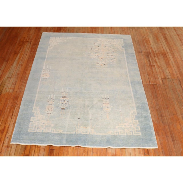 Early 20th Century Chinese Rug - 6'1" x 9' For Sale In New York - Image 6 of 10