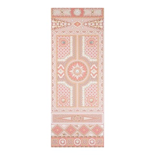 Schumacher X Mary McDonald Shell Grotto Panel A in Coral For Sale