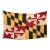 Oversize Vintage Sewn Cotton State Flag of Maryland For Sale