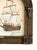 Original Hand-Painted Sailboat Miniature Painting in an Antique Frame For Sale - Image 4 of 4