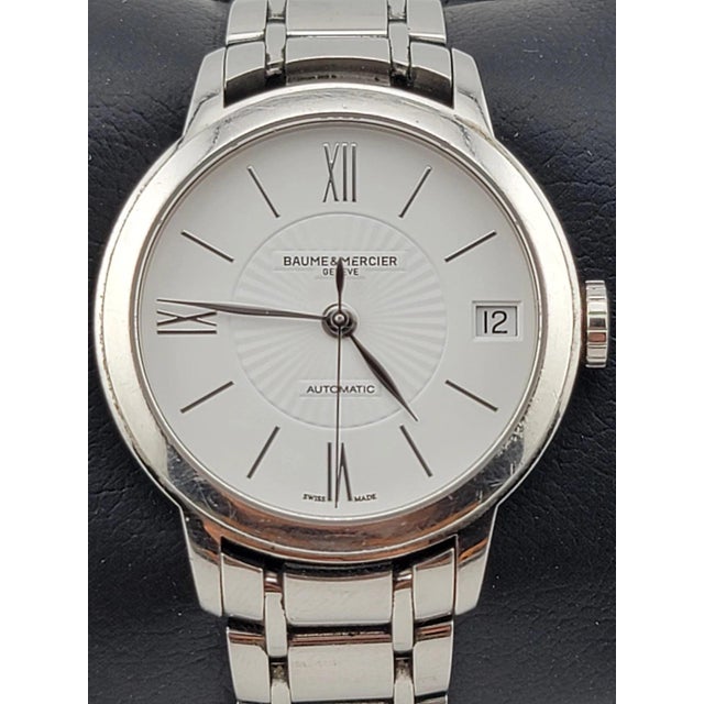 Silver Baume & Mercier Classima White Women's Watch - MOA10267. Excellent Condition. For Sale - Image 8 of 12