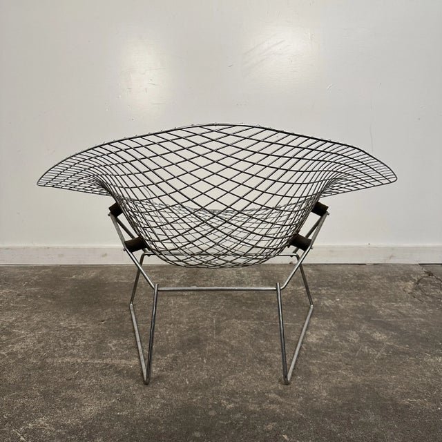 Mid-Century Modern Mid Century Modern Large Wide Diamond Bertoia Chair For Sale - Image 3 of 12