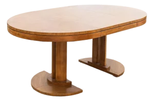 1980s Post-Modern Neo-Classic Pedestal Table Attributed to Michael Taylor for Baker