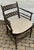 Pair of Regency Style Faux-Bamboo Faux-Painted Caned Seat Arm Chairs by Baker Furniture. For Sale In Providence - Image 6 of 12