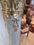 Ornate French Style Louis 16th Gray Marble and Bronze Pedestal For Sale - Image 9 of 9