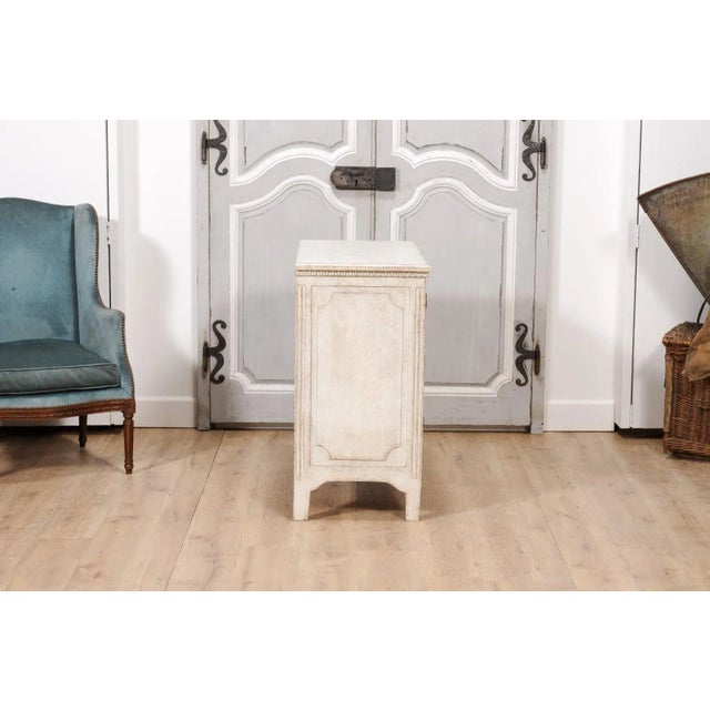 19th Century Scandinavian Three-Drawer Chest with Carved Motifs For Sale - Image 9 of 12