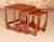Mid Century G-plan Astro teak nest of tables, circa 1960s. Excellent restored condition. W 50cm D 50cm H 51cm