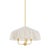 Brass Mitzi Shivonne 22 in. 3 Light Pendant in Aged Brass Finish For Sale - Image 8 of 8