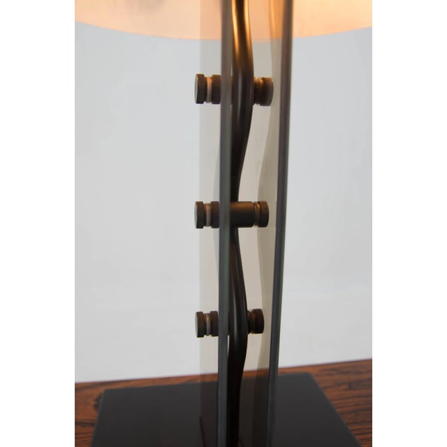 Metal Design Table Lamp by Kamenicky Senov, 1980s For Sale - Image 7 of 13