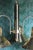 1980s Brass Shade Light Fixture With 3 Lights For Sale - Image 12 of 14