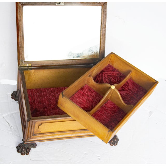 Mid 19th Century Italian Grand Tour Renaissance Style Jewelry Box Signed 19th Century For Sale - Image 5 of 7