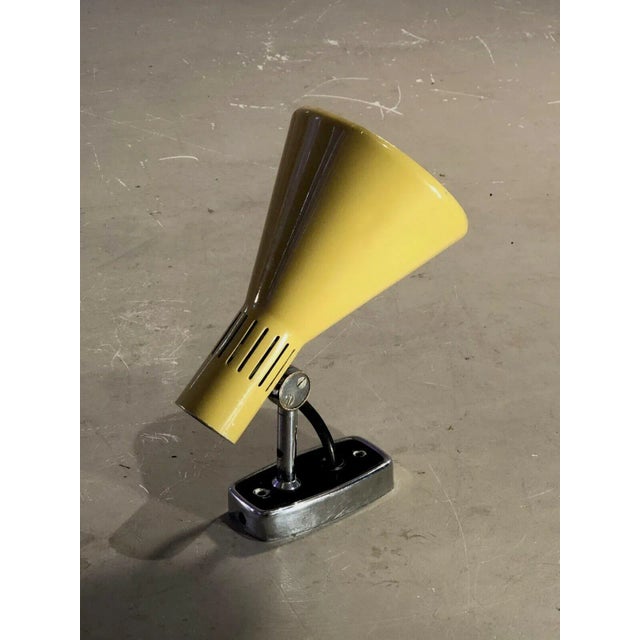 Yellow Wall Lamp by Bruno Gatta for Stilnovo, Italy, 1950s For Sale - Image 8 of 13