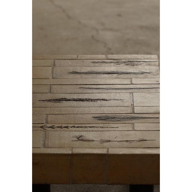 Mid-Century French Ceramic Tile Coffee Table attributed to Roger Capron, Vallauris, 1960s For Sale - Image 15 of 18