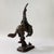Abstract Bronze Cowboy on Bucking Horse Sculpture, 12” H For Sale - Image 11 of 12