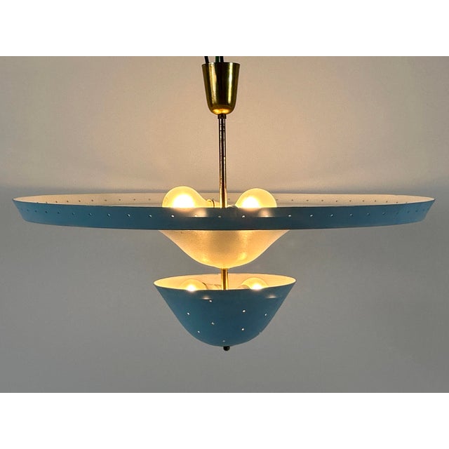 Large Mid-Century Ceiling Lamp or Pendant Light, Germany, 1950s For Sale - Image 14 of 18