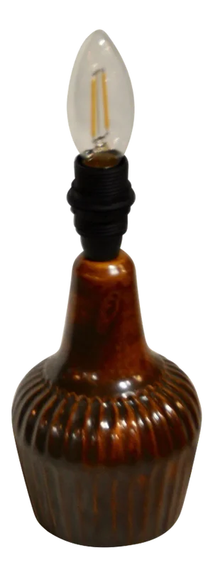 Dark Brown Secle Table Lamp