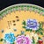 Early 20th Century Chinese Ceramic Plate,Famille Rose Porcelain Plate Hand Painted Peony Flowers Pattern For Sale - Image 5 of 10