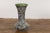 Mid-Century Modern Tall Prem Collection Artisan Made Black & White Vase with Dripping Décor For Sale - Image 3 of 12