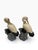 Mid 20th Century Early 20th Century Chinese Export Majolica Style Crane Spill Vases - A Pair For Sale - Image 5 of 7