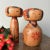 Wood Vintage Japanese Kokeshi Figurines, 1950s, Set of 2 For Sale - Image 7 of 9
