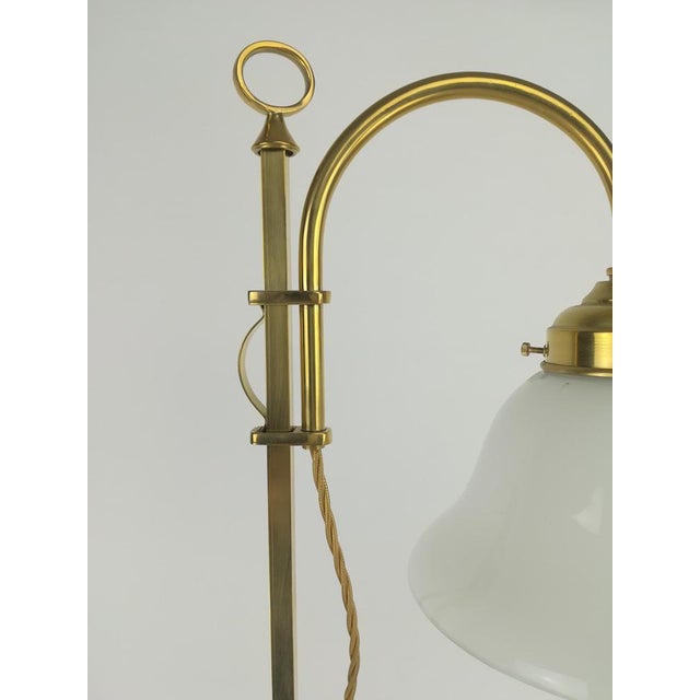 Classical Brass Writing Lamp, 1930s For Sale - Image 4 of 8