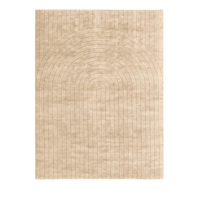 Contemporary Dune Beige Wool Rug by Richard Hutten For Sale - Image 3 of 3
