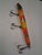 Vintage 1970s Hand Painted Wooden Pencil Plug Fishing Lure Decor / Real Use For Sale - Image 11 of 11