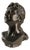 Young Woman's Face, 19th-20th Century, Bronze For Sale
