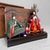 Japanese Emperor and Empress Hina Dolls with Wooden Box, 1950s, Set of 2 For Sale - Image 15 of 18