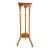 Vintage Solid Oak Barley-Twist Plant Stand For Sale