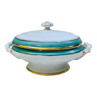 French 19th Porcelain Soup Tureen For Sale