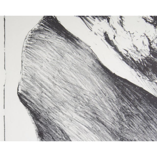 1960s Stone Lithograph Portrait by James L. Bruch For Sale In Indianapolis - Image 6 of 8