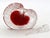 Late 20th Century Late 20th Century American Art Glass "Hearts" Perfume Flask For Sale - Image 5 of 7