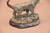Art Deco Bronze Dog Sculpture on Black Marble Base, 1950s For Sale - Image 4 of 6