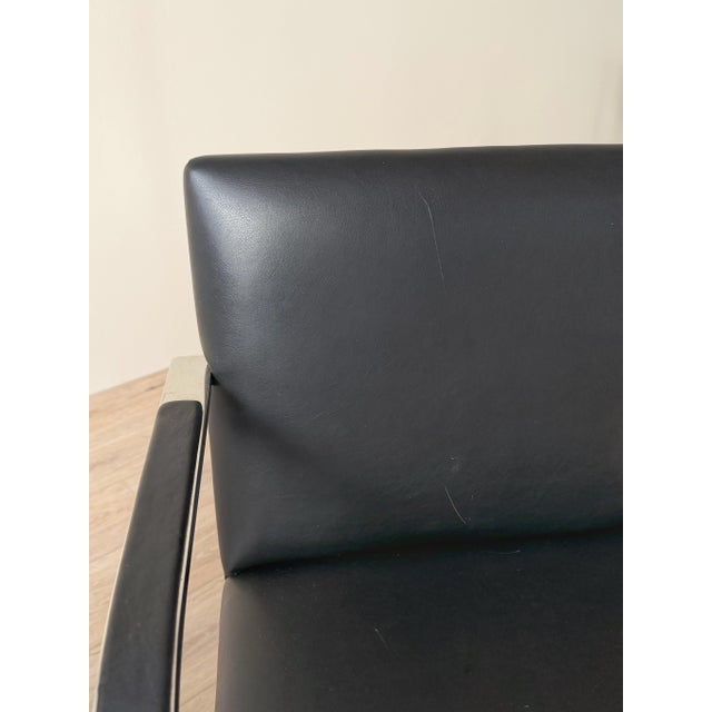Flat Bar Brno Chairs by Ludwig Mies Van Der Rohe for Knoll, a Pair For Sale - Image 9 of 12