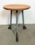 1960s Industrial Grey Workshop Stool, 1960s For Sale - Image 5 of 13