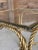 Mid-20th Century Regency Italian Gilt Rope Tassel Side Table For Sale - Image 4 of 10