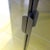 IKEA Rudsta Anthracite Metal and Glass Display Cabinet