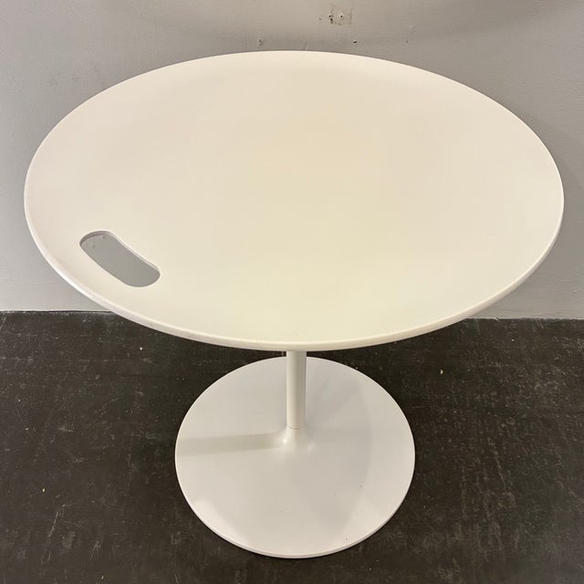 Contemporary White Rise Table by Jasper Morrison for Vitra For Sale - Image 3 of 5