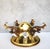 Hollywood Regency Florentine Wall Lamp attributed to Banca Firenze, Italy, 1960s For Sale - Image 4 of 18