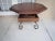 1970s Vintage Octagonal Dark Color Wood Coffee Table With Storage Underneath For Sale - Image 11 of 12