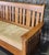 Arts & Crafts Antique Mission Oak Arts & Crafts Period Charles P. Limbert Settee Settle, C1906-1915 For Sale - Image 3 of 16