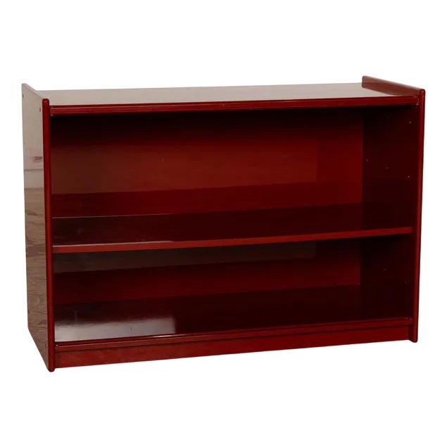 Olinto Wooden Sideboard in Red from B&b Italia / C&b Italia For Sale