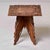 Late 19th Century Anglo-Indian Carved Hardwood Folding Occasional Table With Burl Top For Sale - Image 5 of 9