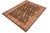 Black Shabby Chic 1990's Pak-Persian Black/Taupe Wool Rug - 6'1'' X 9'1'' For Sale - Image 8 of 9