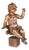 Italian Artist, Large Carved Putto Cherub Figure, Late 18th Century, Limewood For Sale