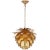 Chapman & Myers for Visual Comfort Signature Cynara Small Chandelier in Gild For Sale